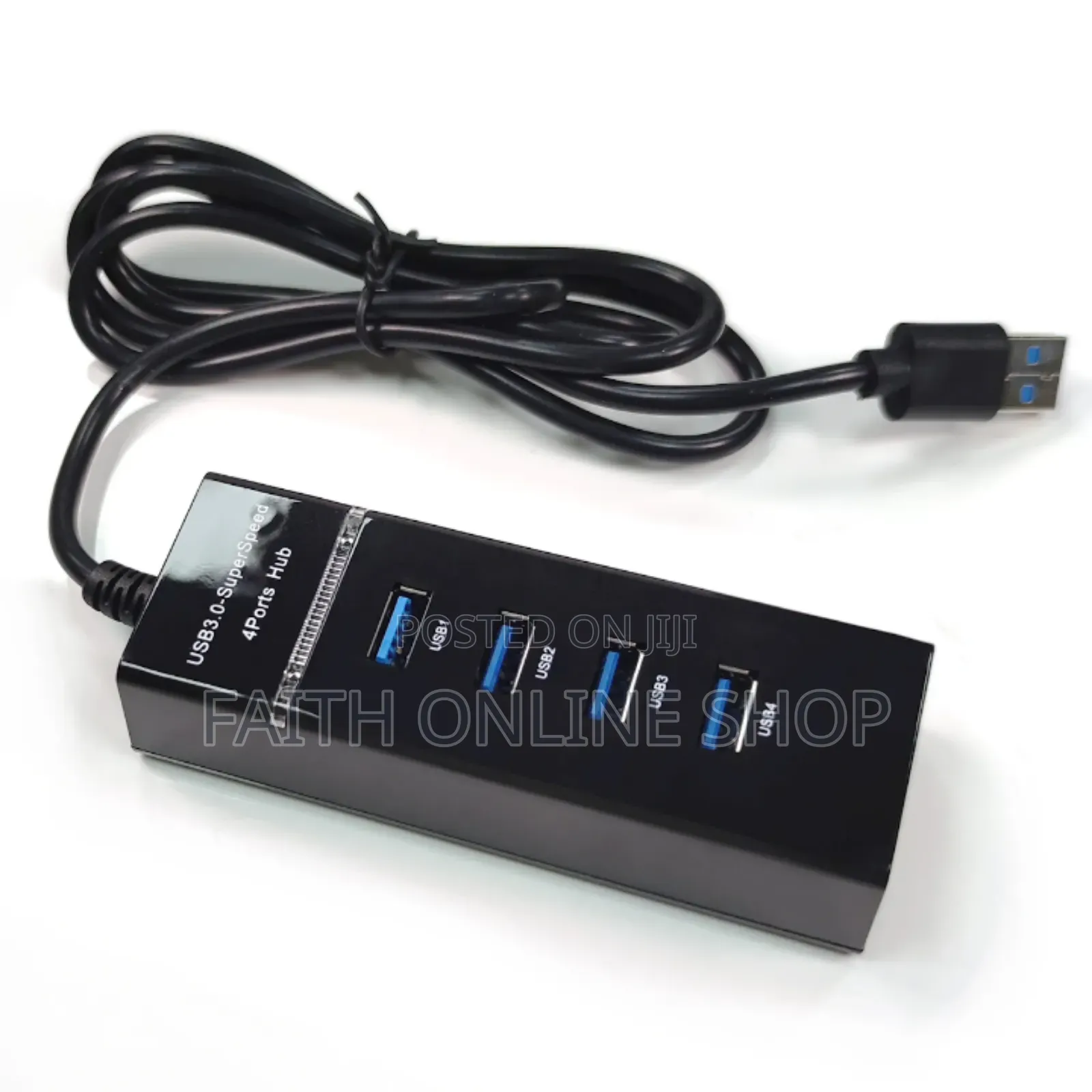 Usb Hub 4 Ports - High-Speed Usb Splitter Extension