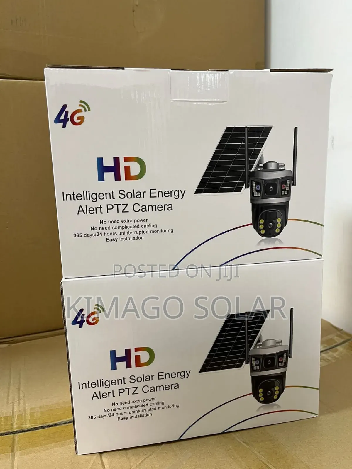 Security Camera Yenye Hd Camera Ni Ya Line Pamoja Na Solar