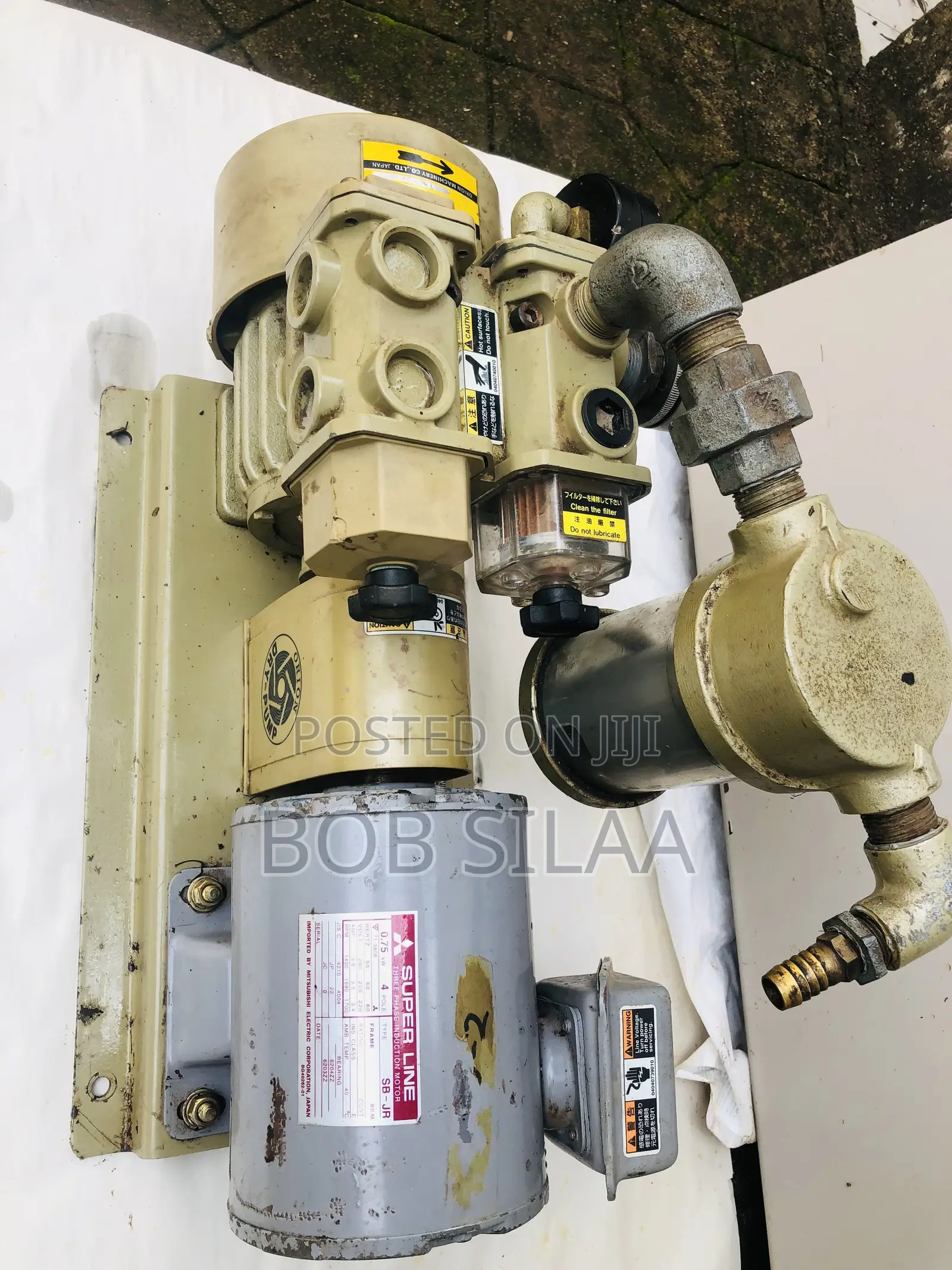 Japan Oil-Free Vacuum Pump Orion Krx6 + Motor