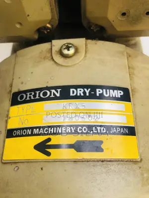 Japan Oil-Free Vacuum Pump Orion Krx6 + Motor