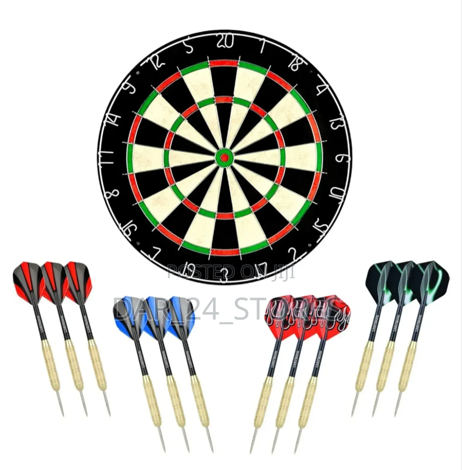 Dart Board With Staple