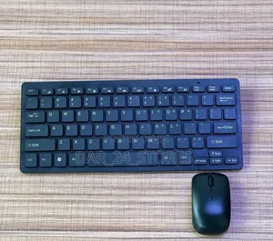Mini Wireless Keyboard Mouse Combo