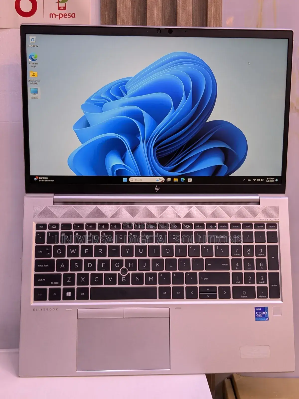 New Laptop HP EliteBook 850 G8 16GB Intel Core I7 SSD 256GB
