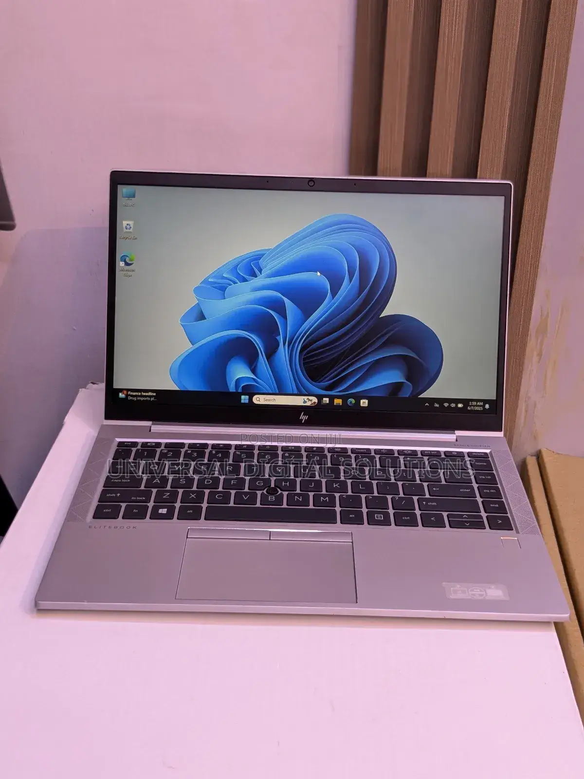 New Laptop HP EliteBook 845 G7 16GB AMD Ryzen 5 SSD 256GB