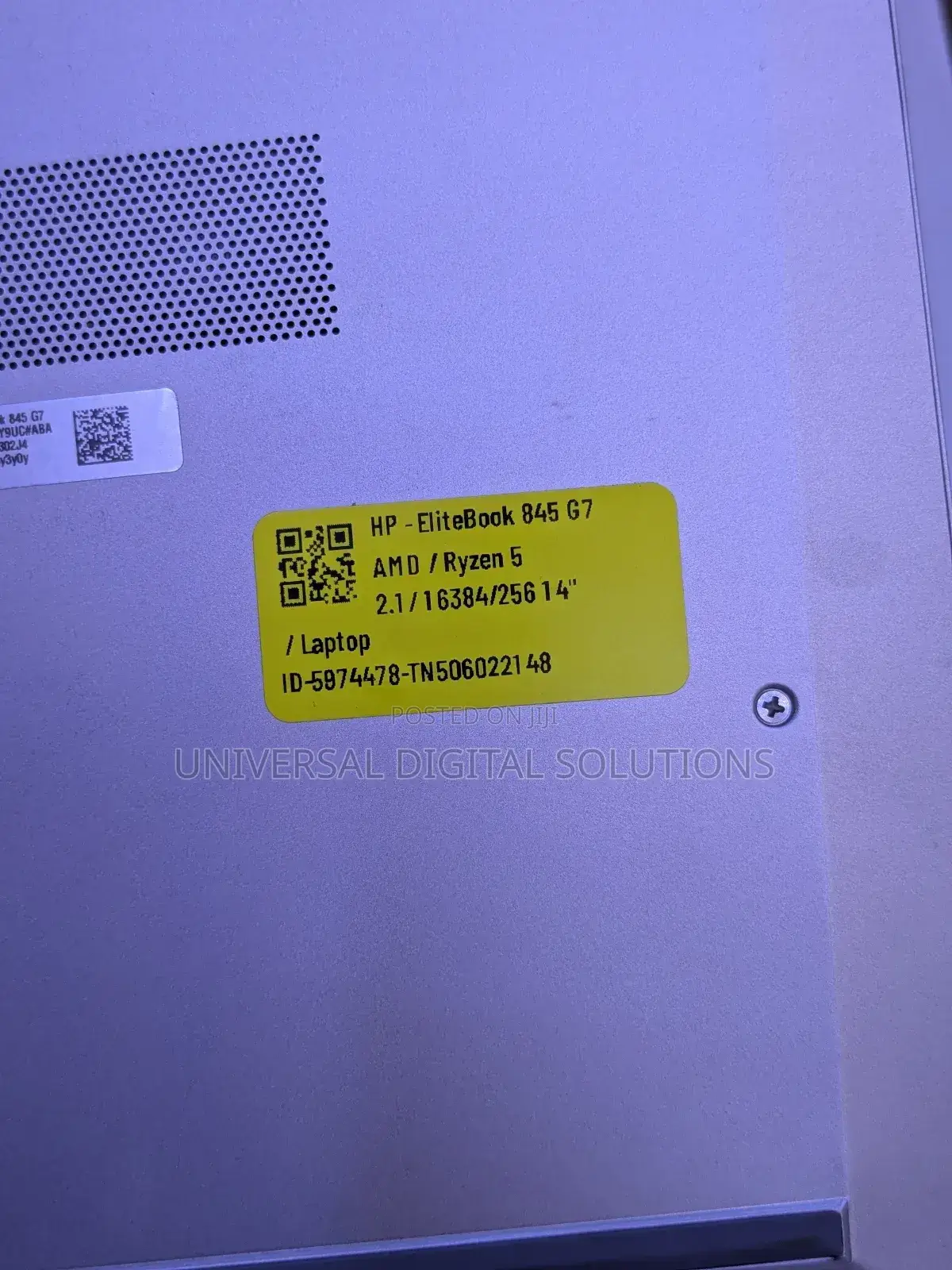 New Laptop HP EliteBook 845 G7 16GB AMD Ryzen 5 SSD 256GB