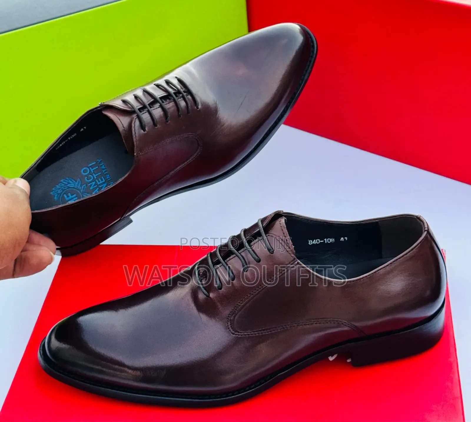New and Original Men's Leather Shoes Fitting Men