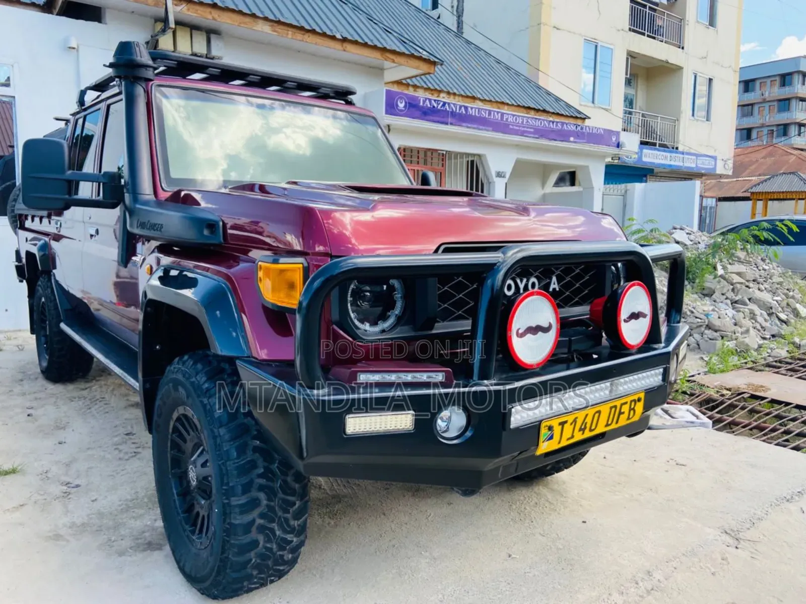 Toyota Land Cruiser Prado 3.0 D-4D (190 Hp) 2015 Purple