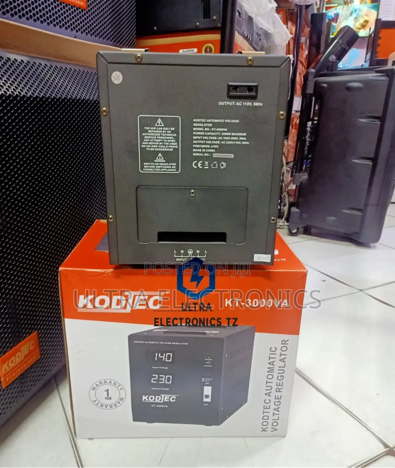 Kodtec High Quality Automatic Voltage Regulator With 3000 W