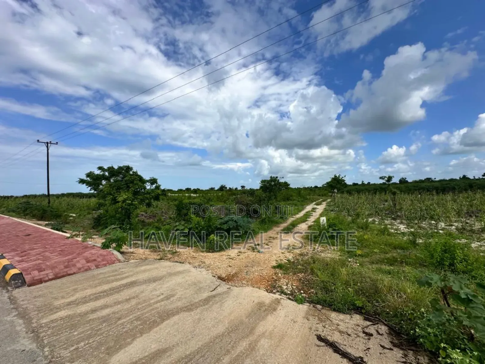 Second Line Beach Plot for Sale at Zanzibar