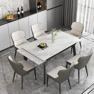 Luxury Dining Set With 6 Chairs