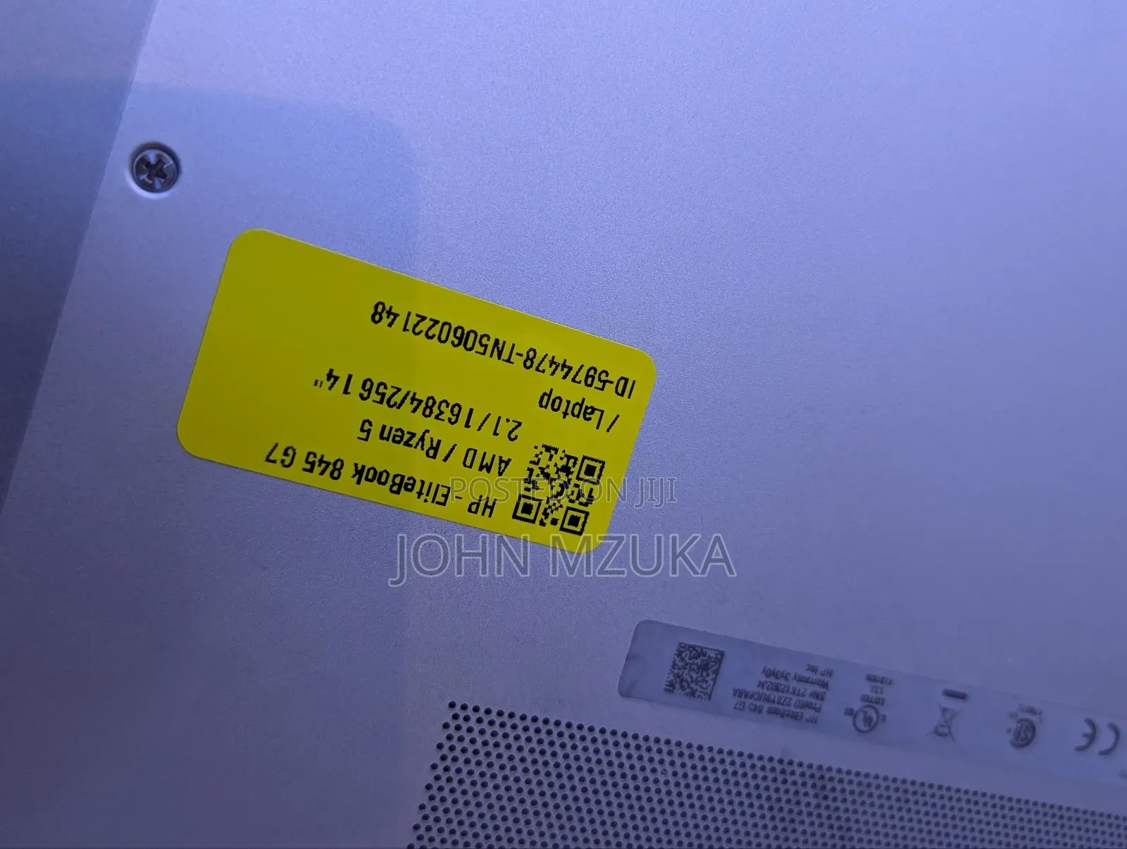 Laptop HP EliteBook 845 G7 16GB AMD Ryzen 5 SSD 256GB