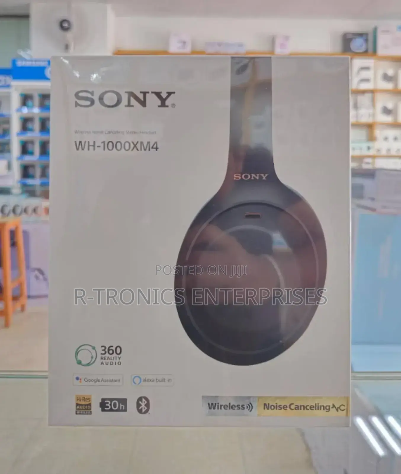 Sony Wh-1000xm4 Wireless Premium Noise Canceling Headphones