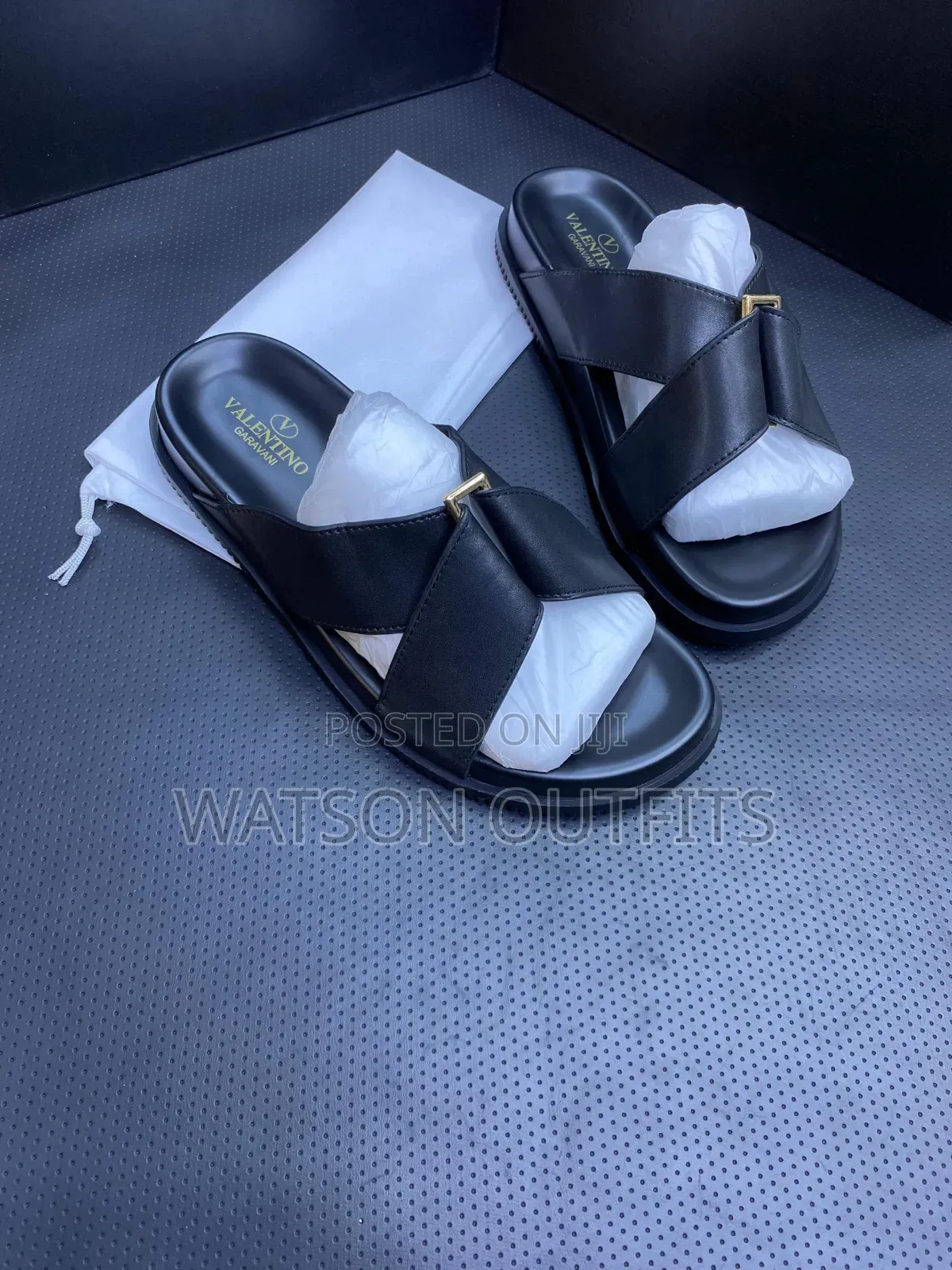 Men's Leather Sandals Original Za H Yenye Maana Hermes