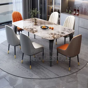 Elegant Dining Set (Meza+ Viti 6)