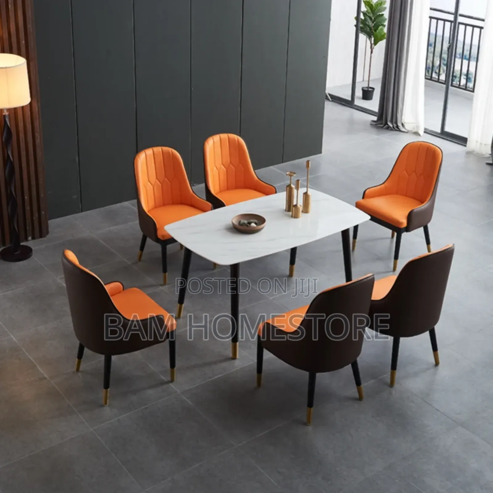 Elegant Dining Set (Meza+ Viti 6)