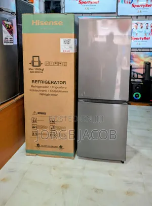 Hisense H310bit 223-Liter Double-Door Combi Refrigerator.