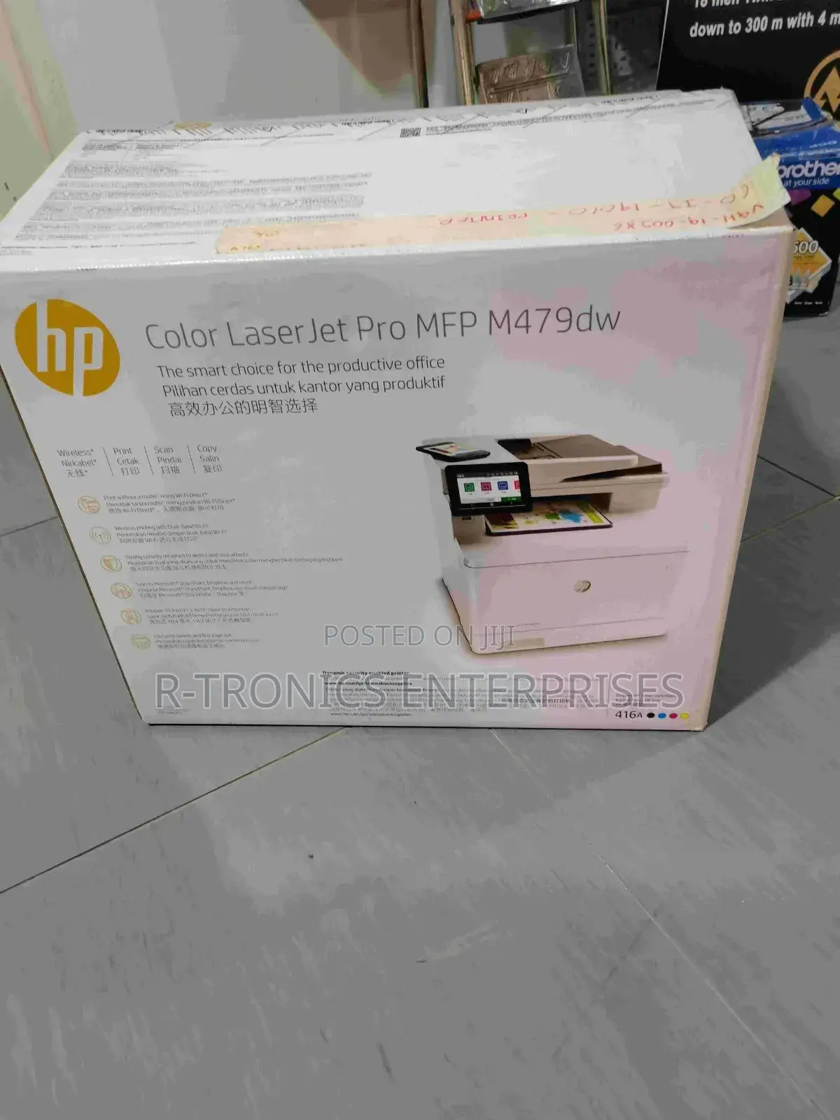Hp Color Laserjet Pro Multifunction M479fdw Wireless Printer
