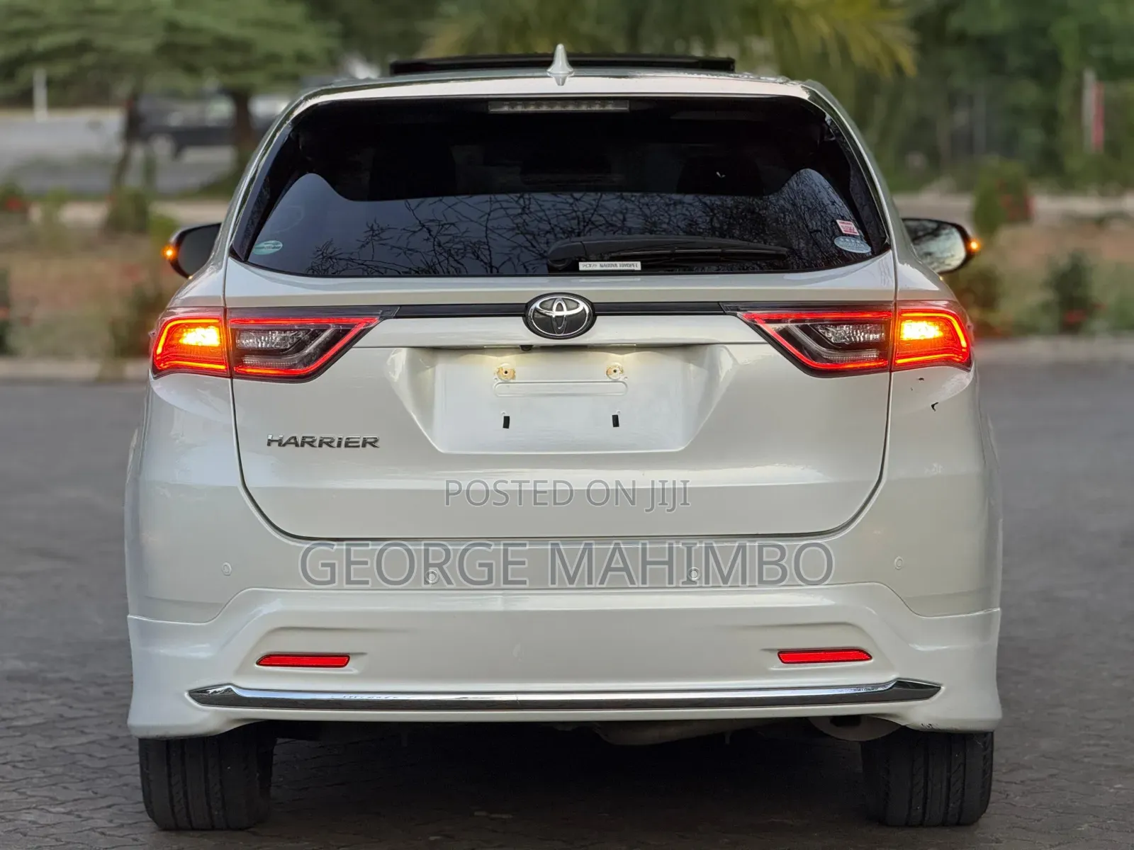 Toyota Harrier 2015 White