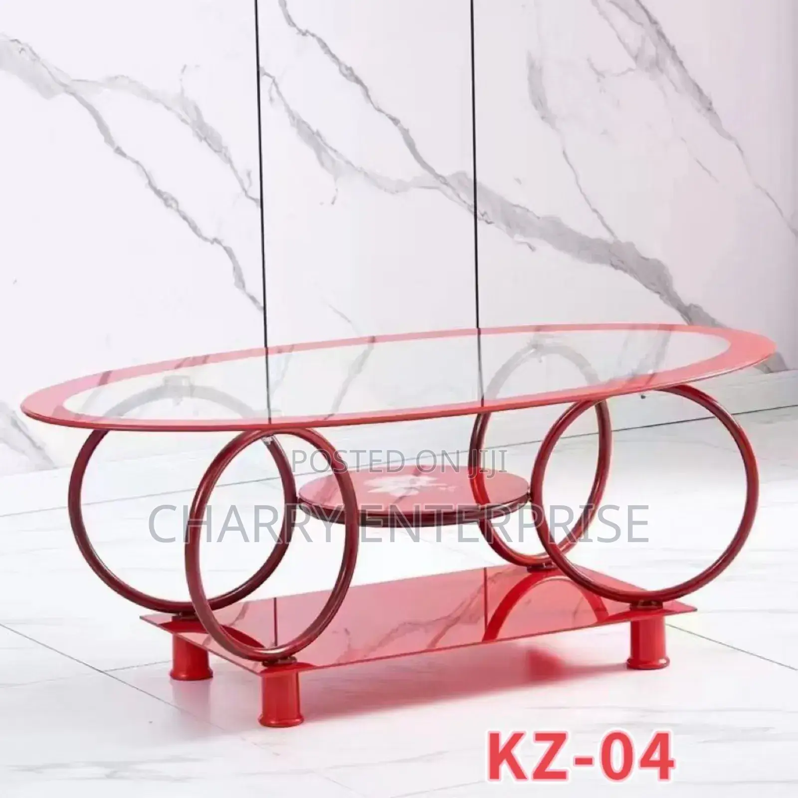 Glass Coffee Table or Center Table/ Meza Ya Kioo