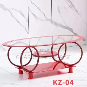 Glass Coffee Table or Center Table/ Meza Ya Kioo