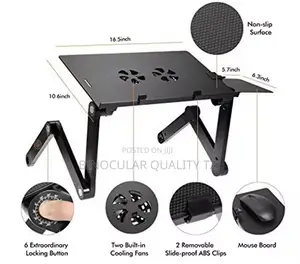 T8 Adjustable Laptop Stand With Fan.