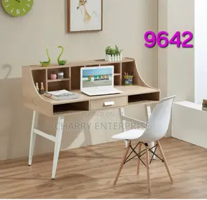 Modern Study Table or Writing Desk Home/Office Use Bila Kiti