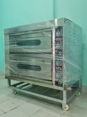 Commercial 2-Deck 4-Tray Electric Oven