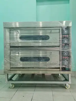 Commercial 2-Deck 4-Tray Electric Oven