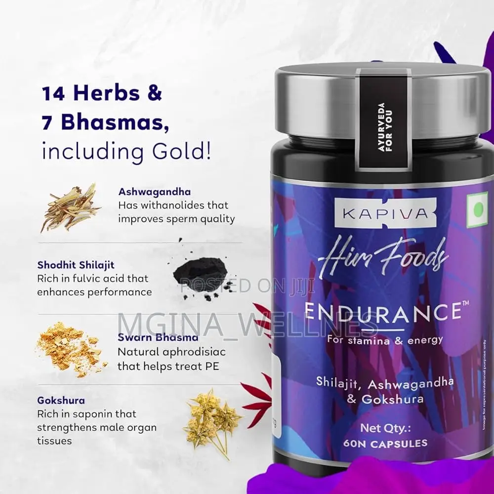 Kapiva Endurance Capsules Lastl Longer in Bed