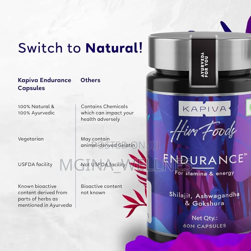 Kapiva Endurance Capsules Lastl Longer in Bed