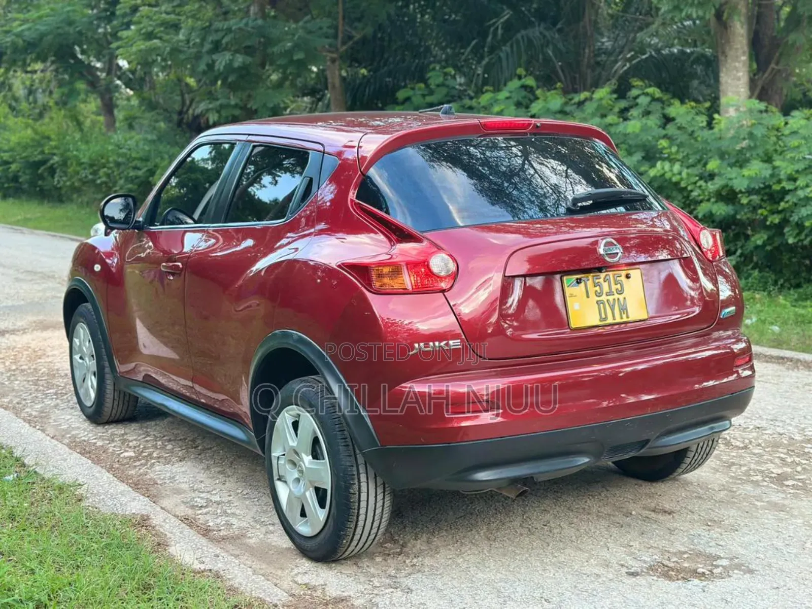 Nissan Juke 2011 Burgundy
