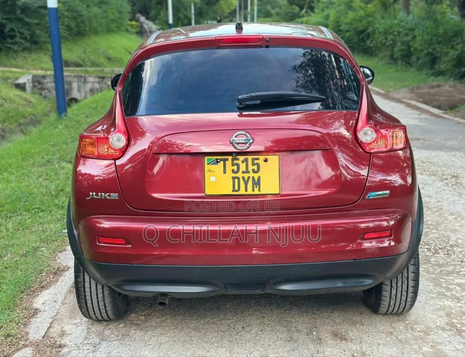 Nissan Juke 2011 Burgundy