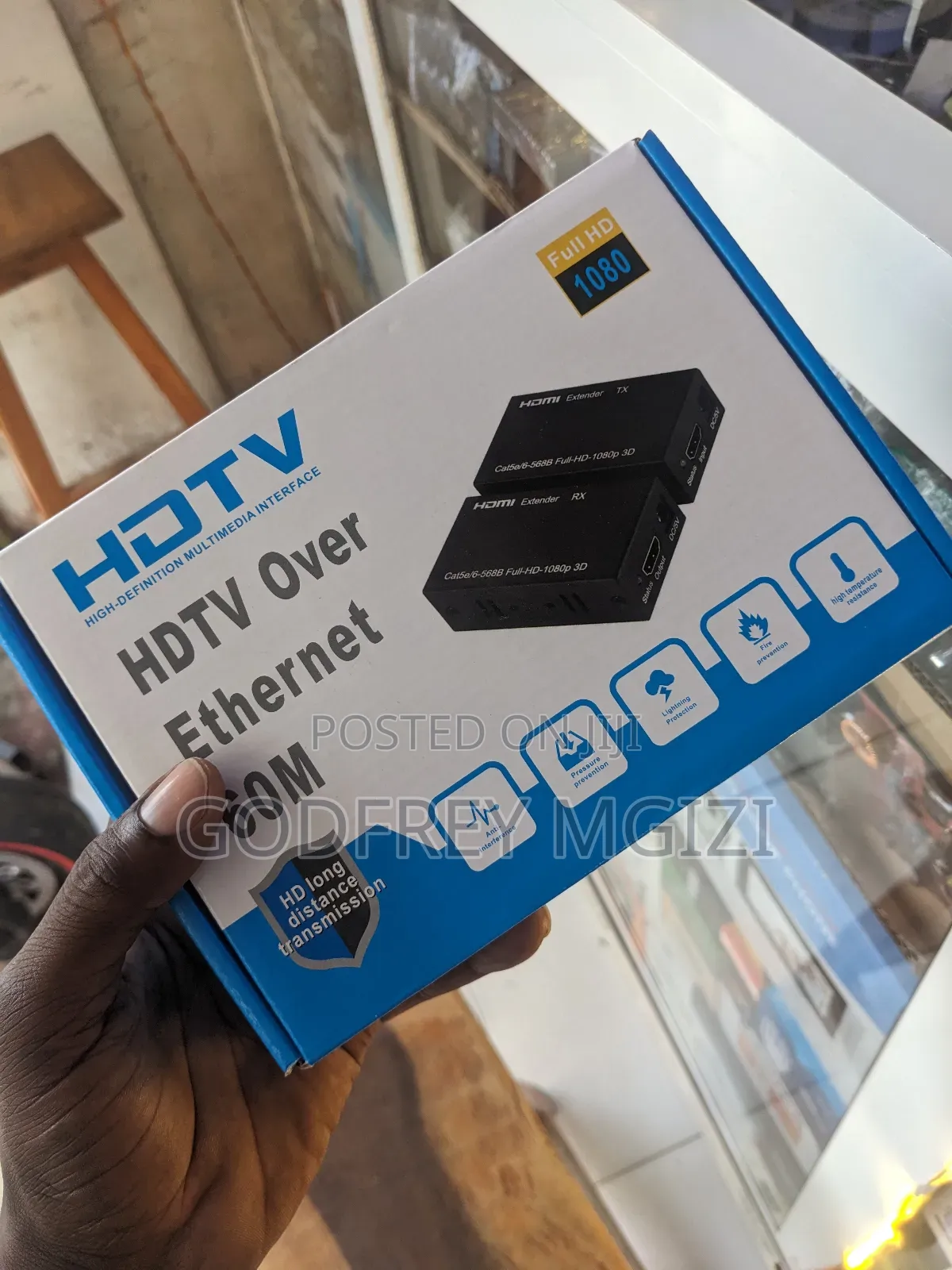 HDTV Over Ethernet 60m