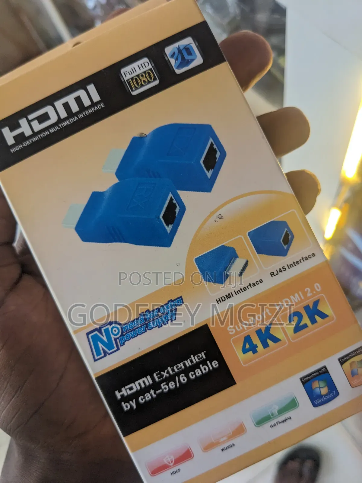 Hdmi Extender by Cut 5e,/6cable