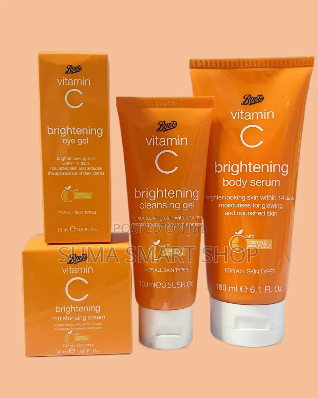 Boots Vitamin C Brightening Set .