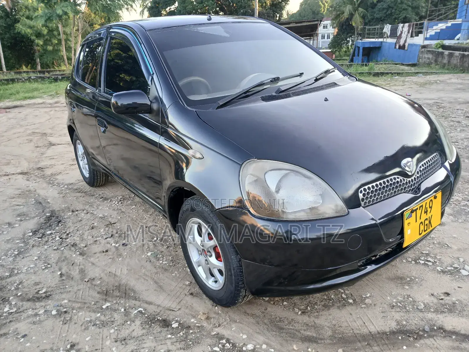 Toyota Vitz 1.3 FWD 5dr 2002 Black