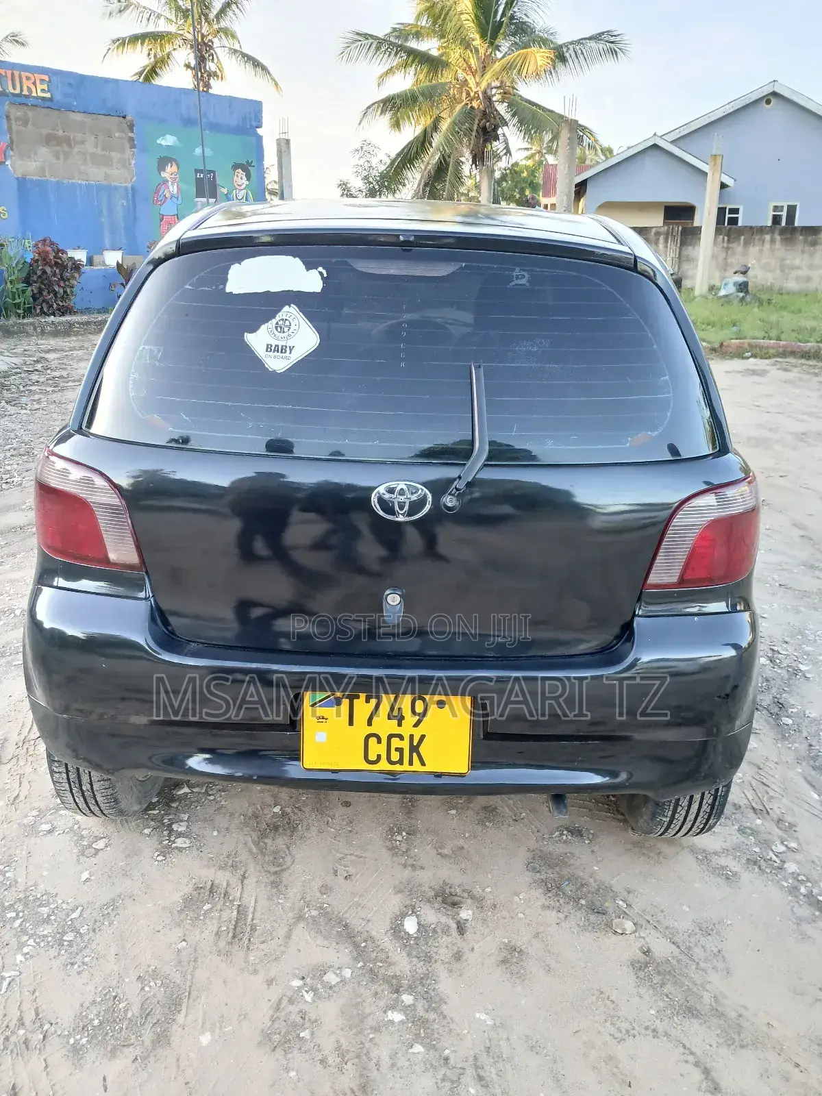 Toyota Vitz 1.3 FWD 5dr 2002 Black