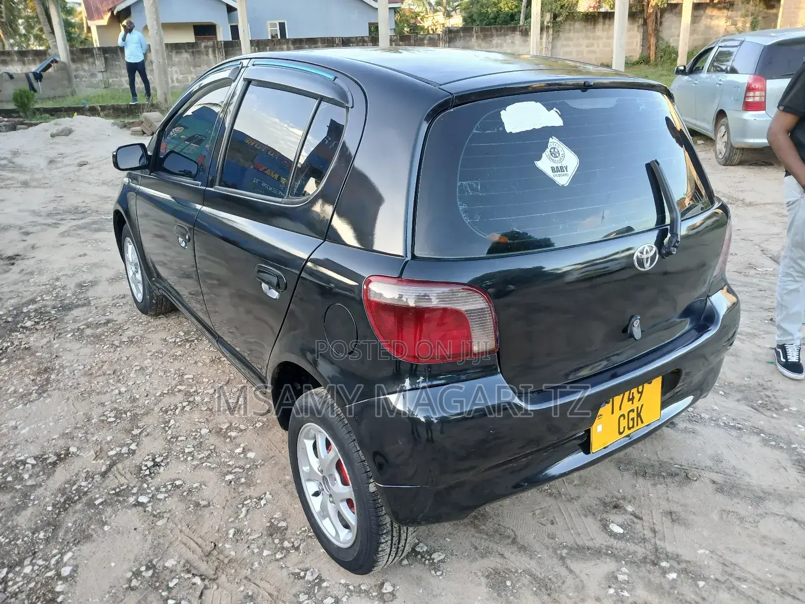 Toyota Vitz 1.3 FWD 5dr 2002 Black