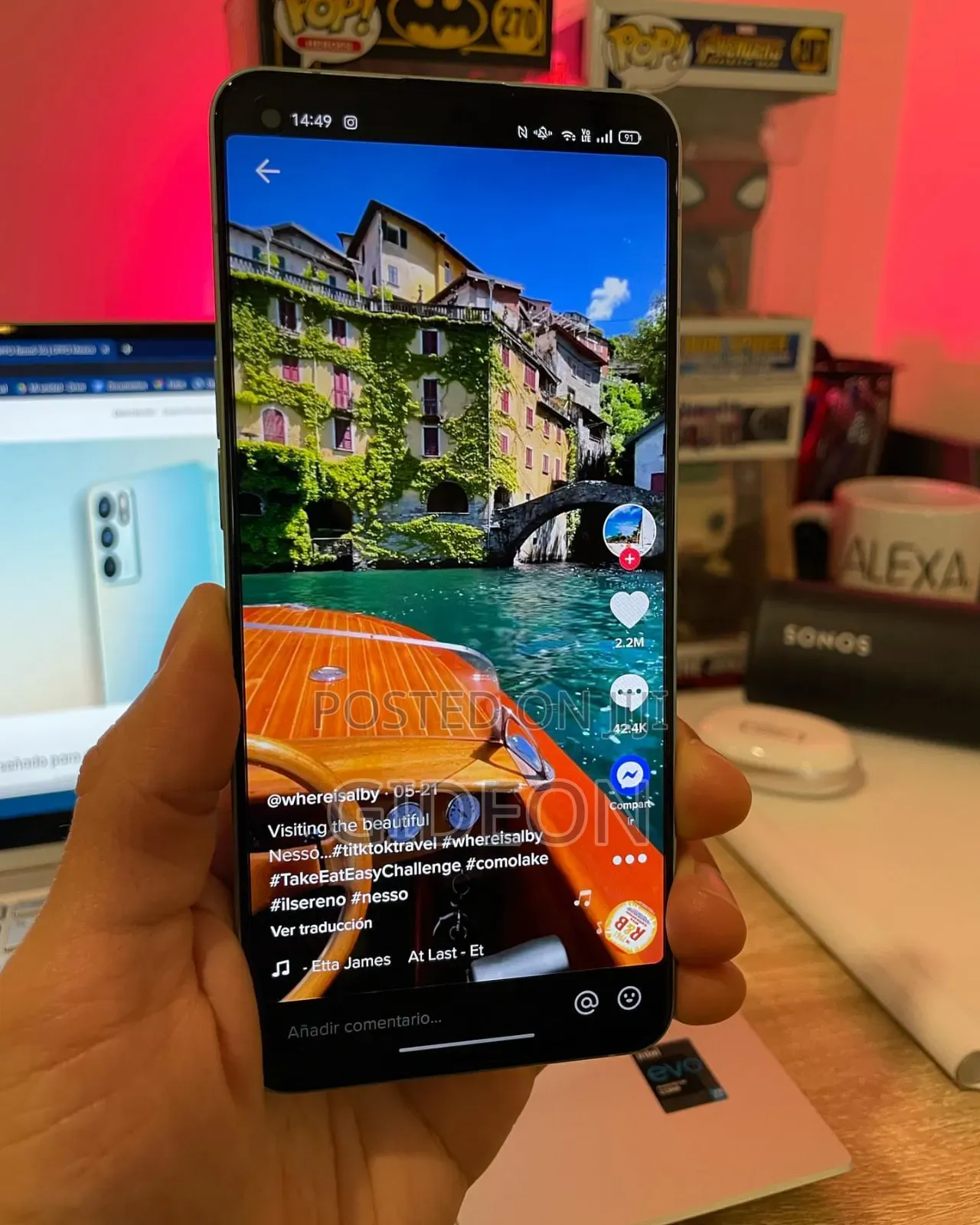 Oppo Reno6 128 GB Bronze