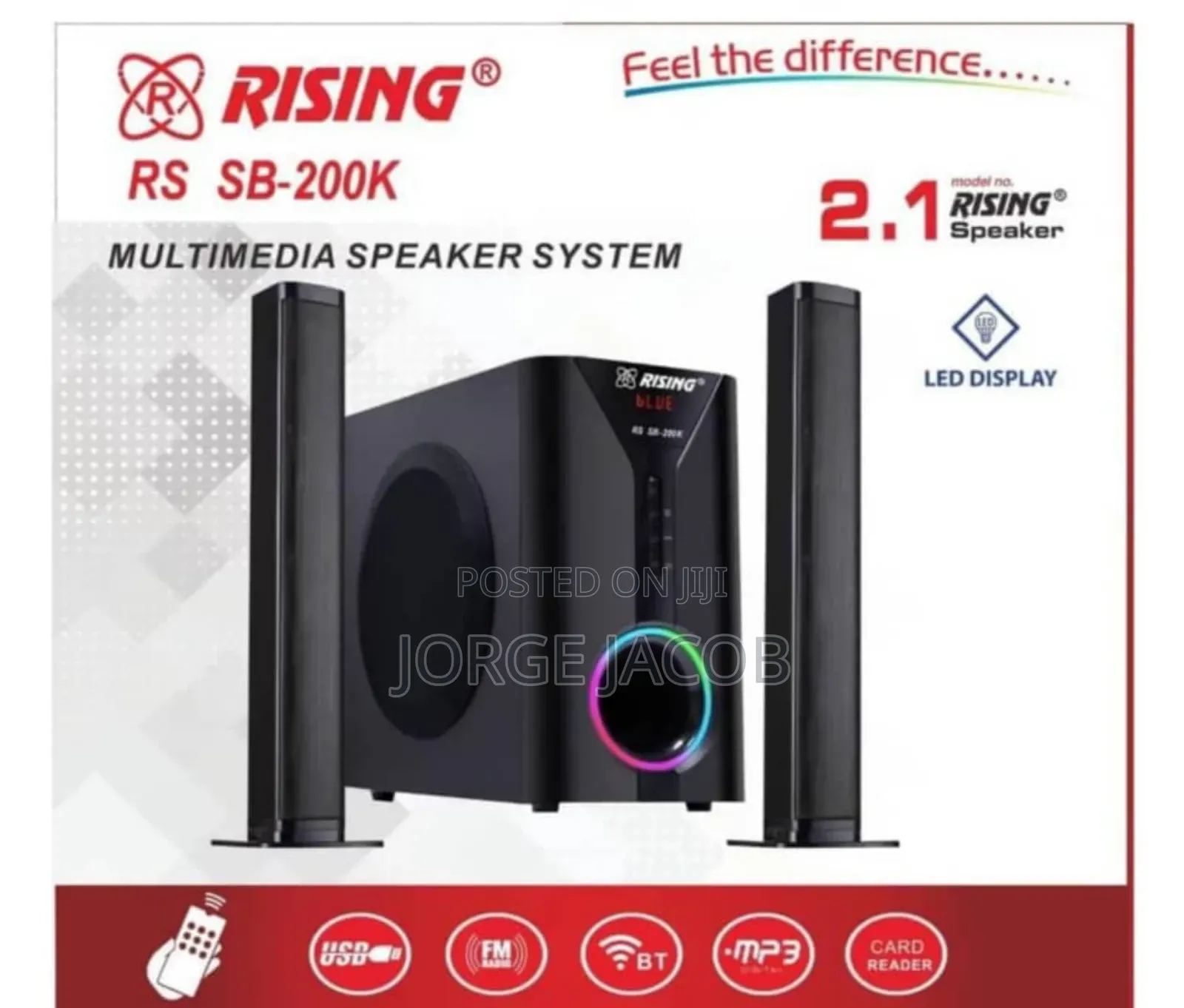 Rising Blue Rs Sb- Multimedia Speaker System Subwoofer