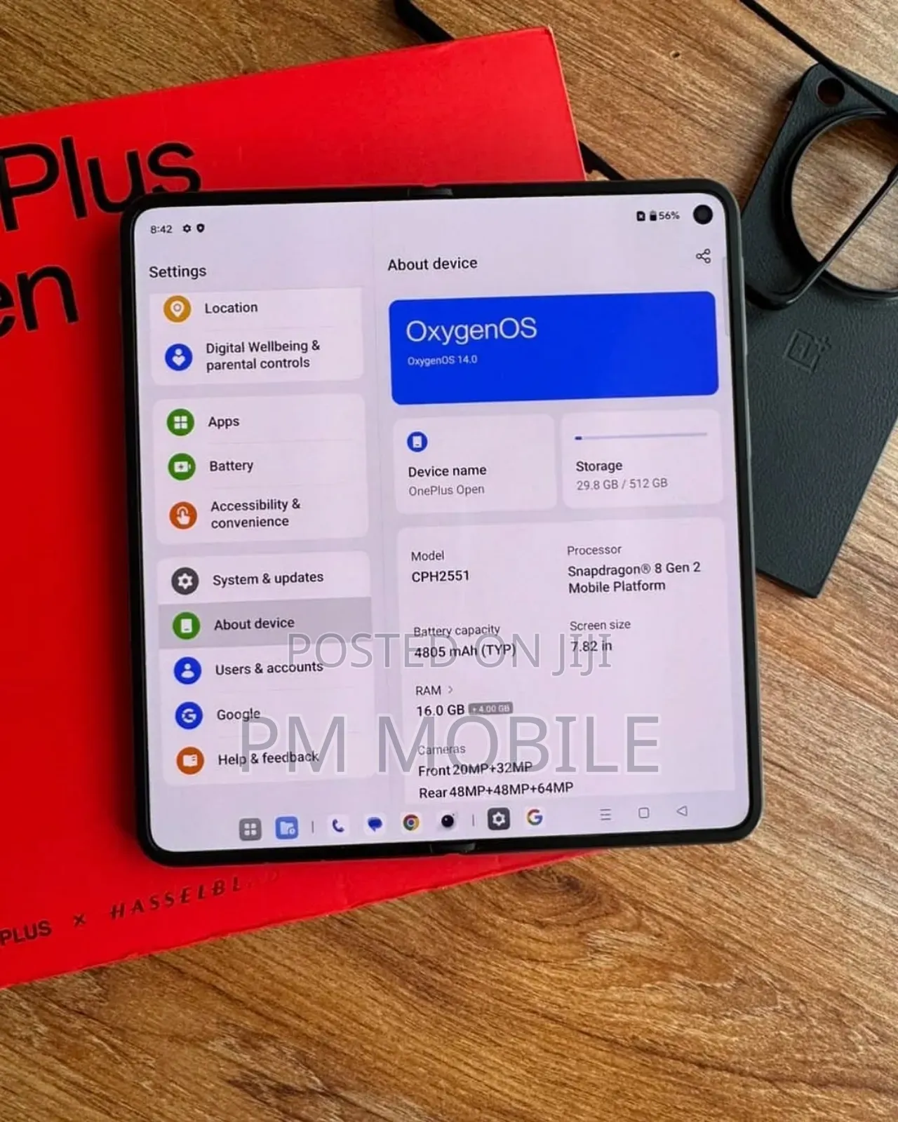 New OnePlus Open 512 GB