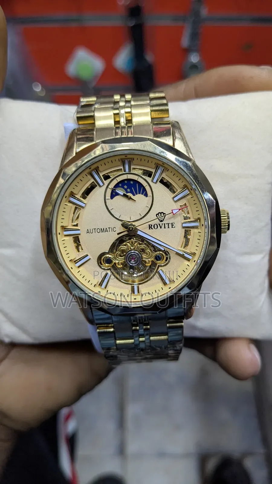 Men's Rovite Brand Watches With Multiple Colours