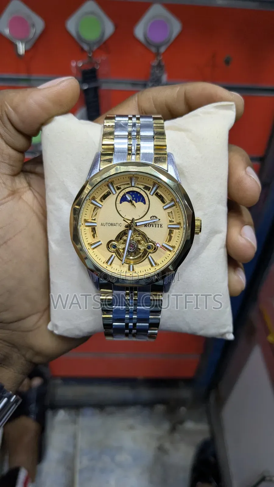 Men's Rovite Brand Watches With Multiple Colours