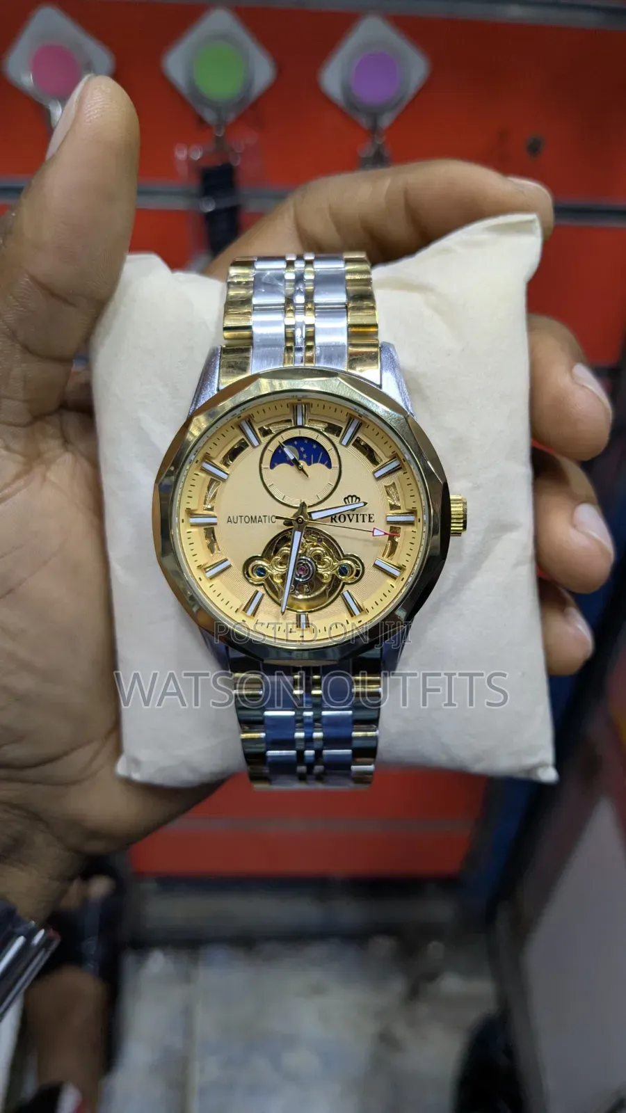 Men's Rovite Brand Watches With Multiple Colours