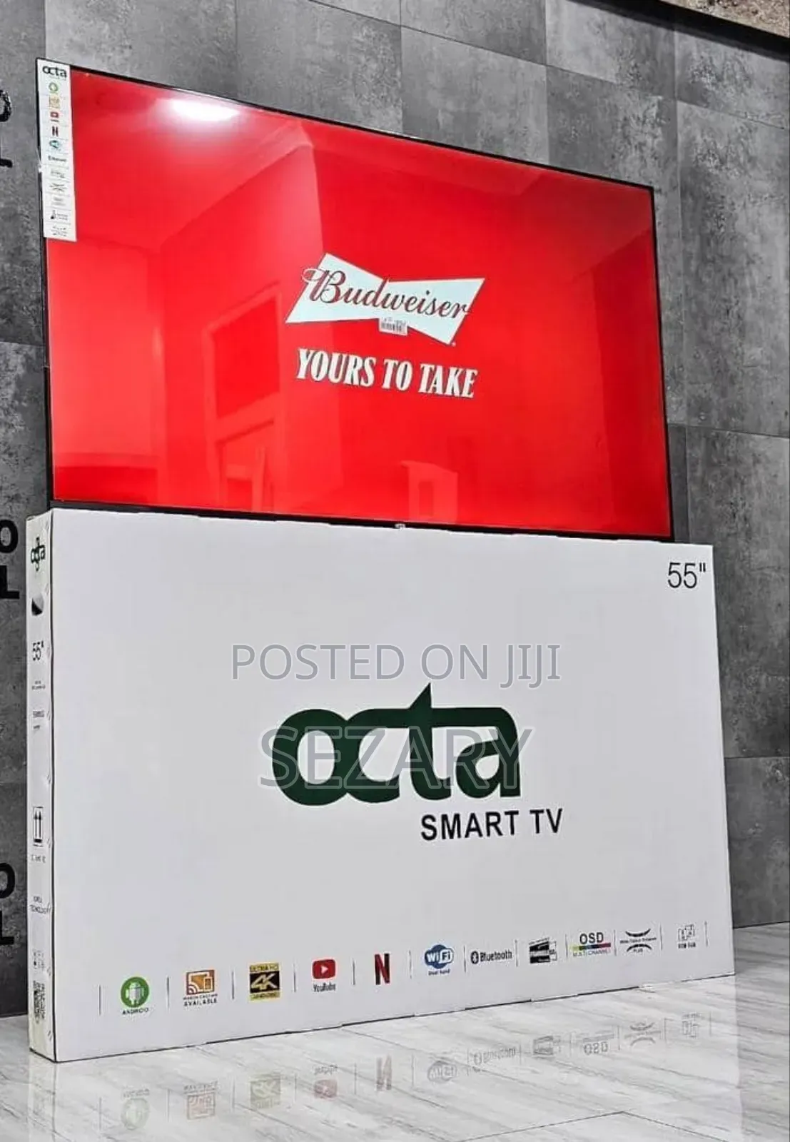 Octa Smart Tv Inch 55 Brand New