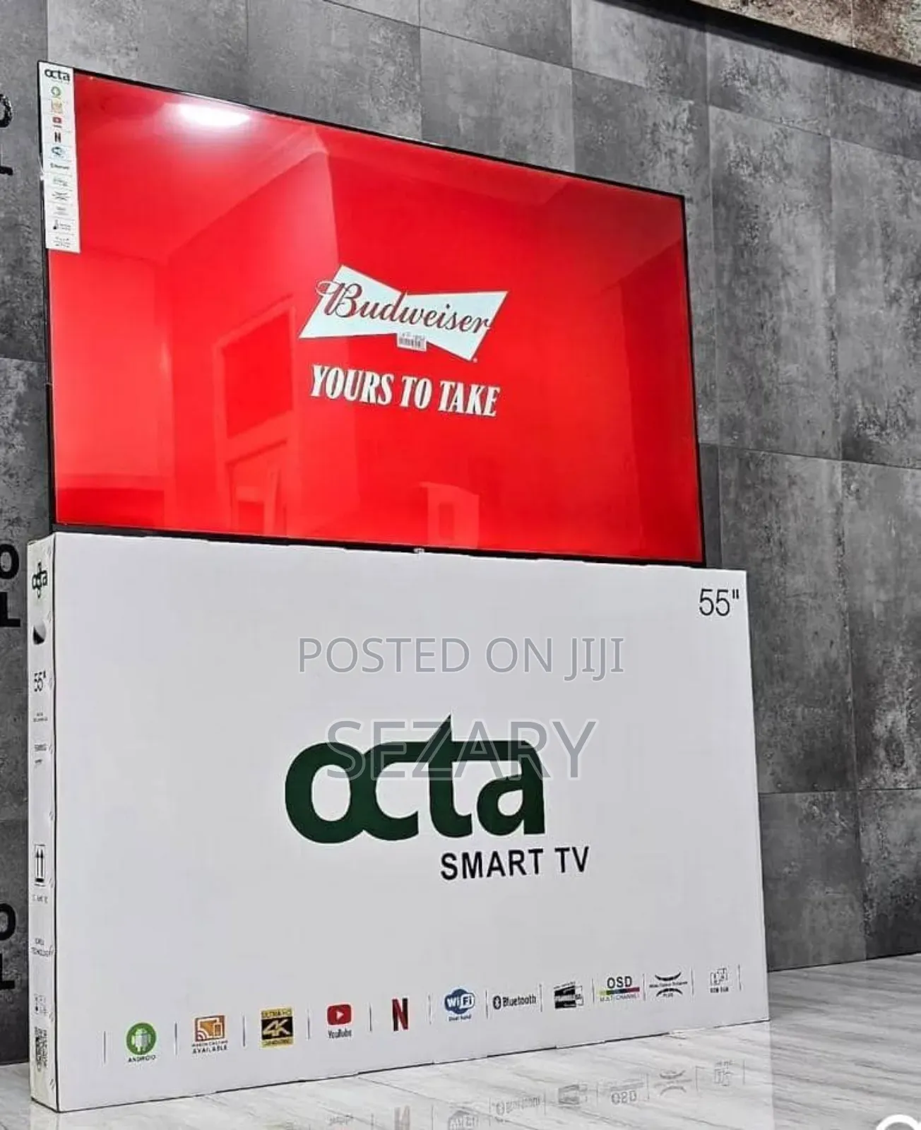 Octa Smart Tv Inch 55 Brand New