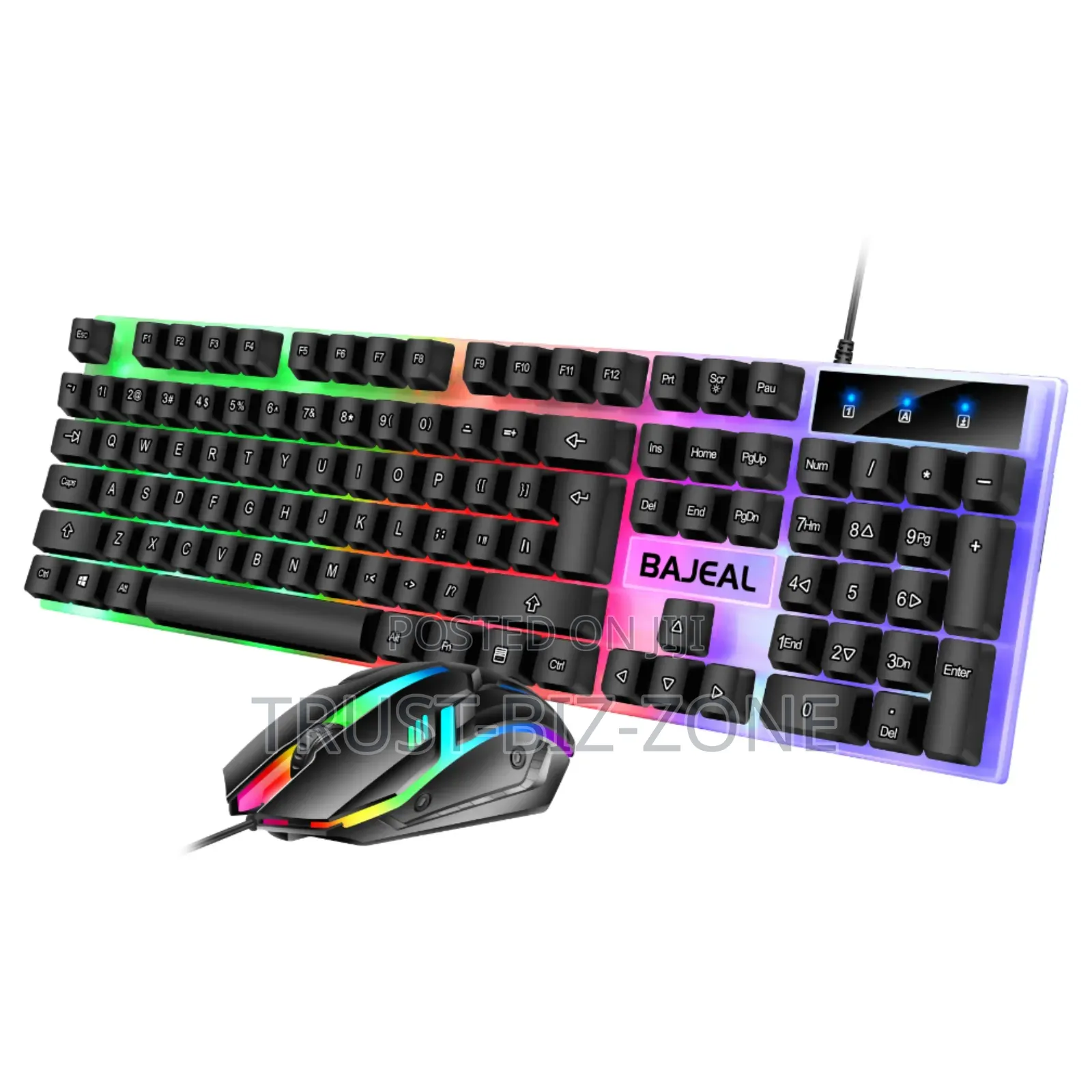 T350wired Gaming Keyboard and Mouse Backlight Set