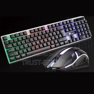 Wired Gaming Keyboard T350 Combo With Mouse