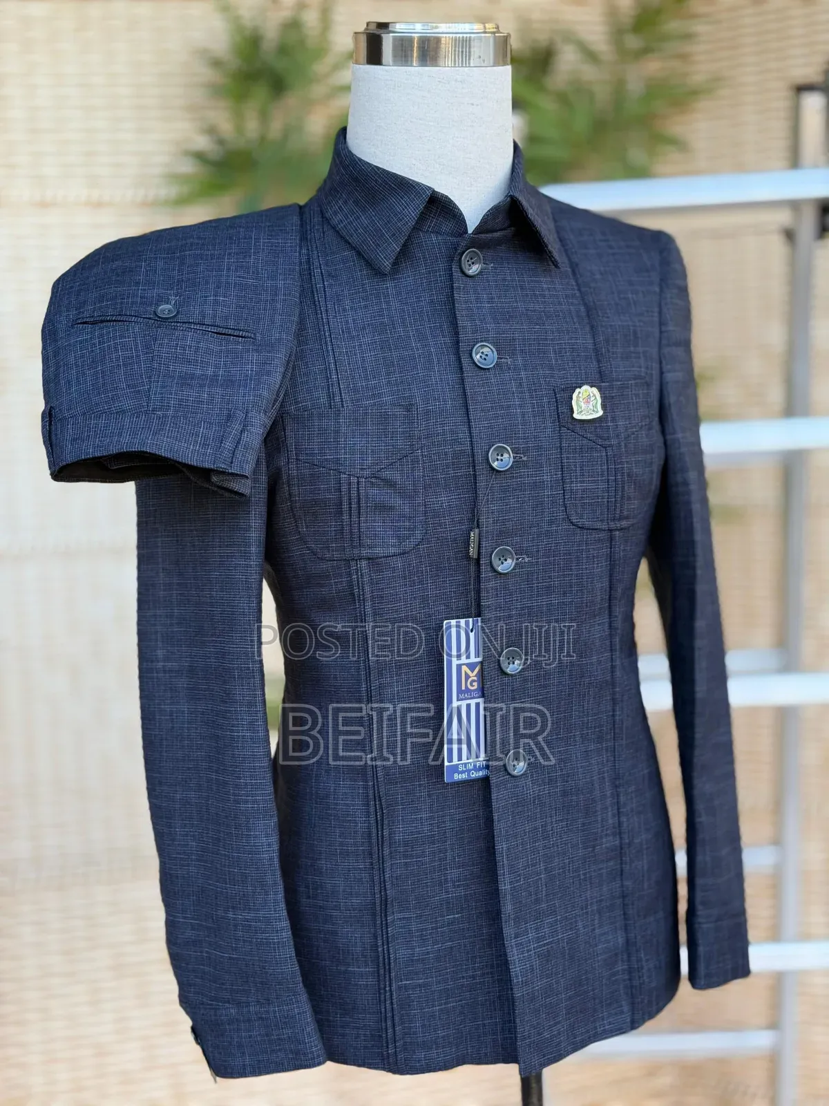 Dark Blue Kaunda for Men