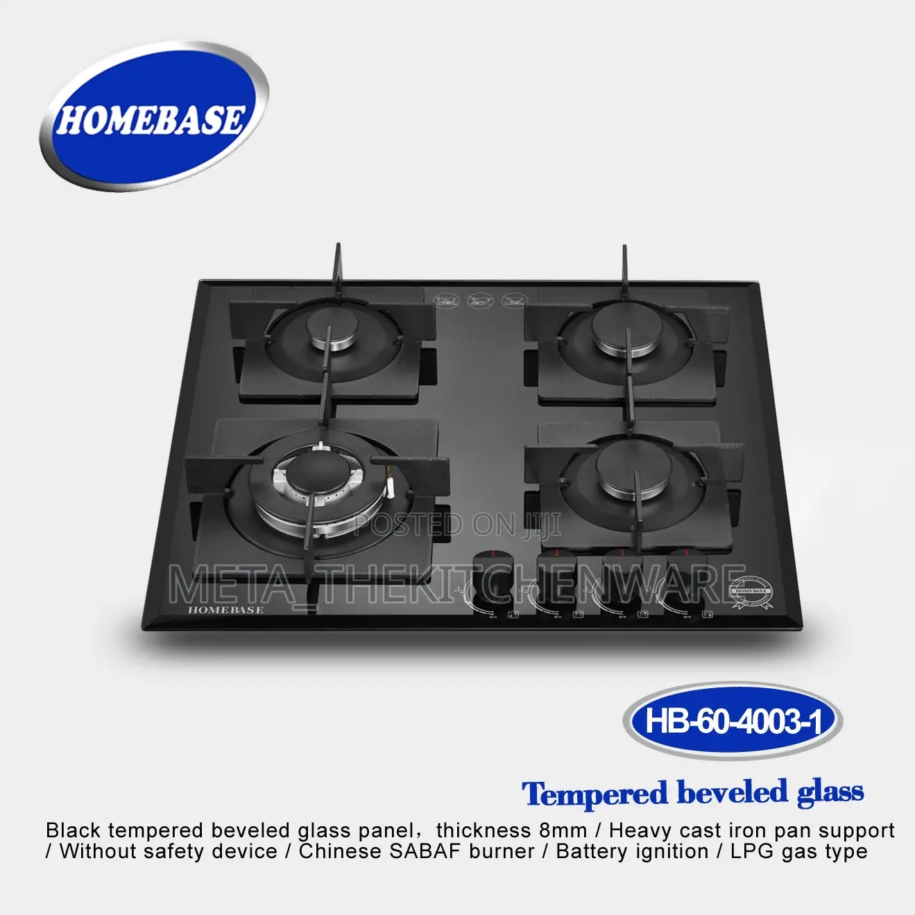 Homebase Cooker 4 Gas Burner Hb 60-4003-1